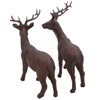B2S BACK2SEASON Reindeer Pair of Nilan Standing Brown Elegant Christmas