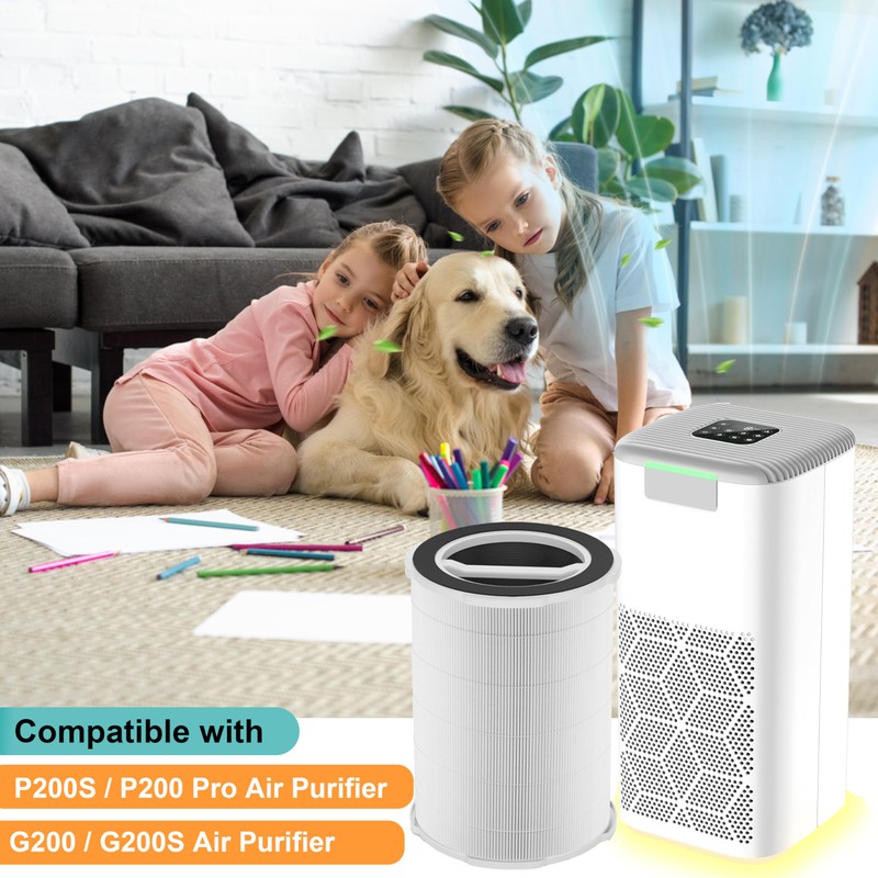 Lhari P200S/P200 Pro Filter Replacement, Compatible with G200S/G200 and P200S