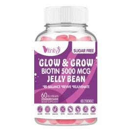 Vitinity Biotina 5000mcg Gomitas Veg Sin Azúcar 60 Unidades                                                                                           