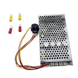 SIIMOO PWM 3500W Max DC Motor Speed Controller, DC 10V-55V & 100A Max Brush Motor Stepless Speed Controller with Forward-Brake-Reverse Switch & Potentiometer Knob