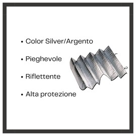 Autozubehör für Innenräume, selbstklappbar, reflektierend, gegen UV-Strahlen, 130 x 65 cm