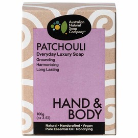Australian Natural Soap Company Hand & Body Soap - Patchouli, 100g