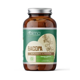 NAIMA Bacopa, 120 Cápsulas  Adaptógeno 100 Natural  Cápsulas Veganas  Claridad mental, Antiaging, Vitalidad Diaria, Energía Natural  Suplemento...    