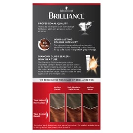 Schwarzkopf Brilliance Permanent Hair Colour, 01 Fiery Topaz