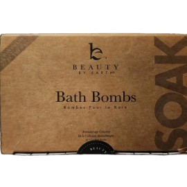 Beauty By Earth Bath Bombs Organic Vegan Made in USA Set Of 6 Balls