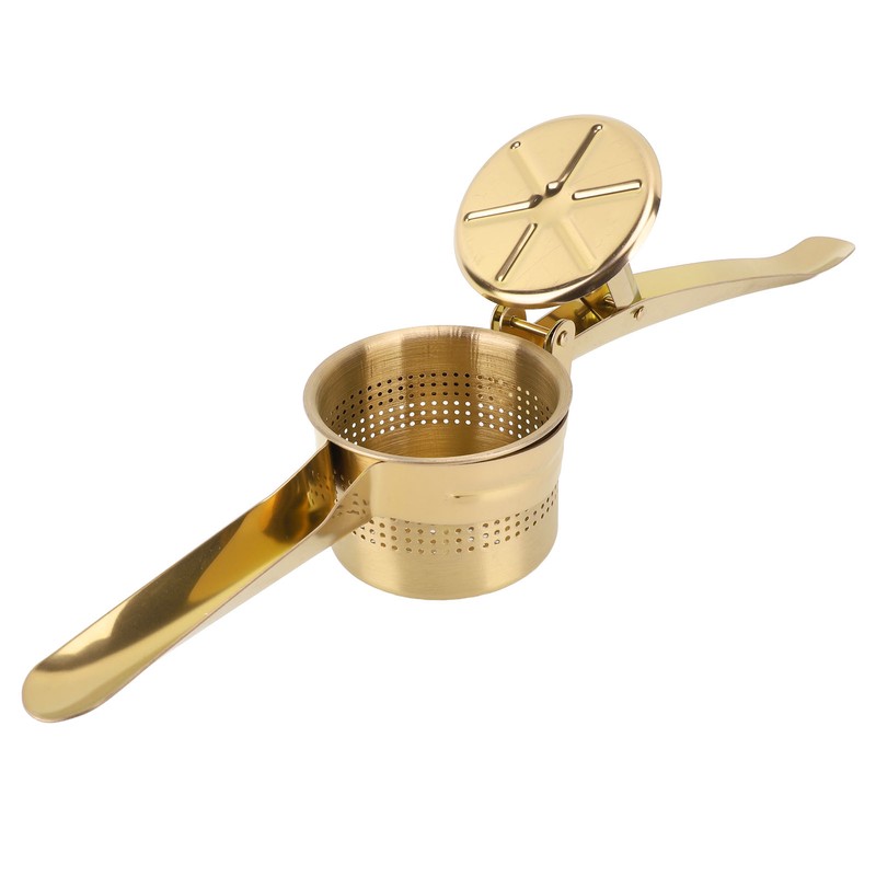 Lemon Squeezer Stainless Steel Long Handle Hand Held Juice Press