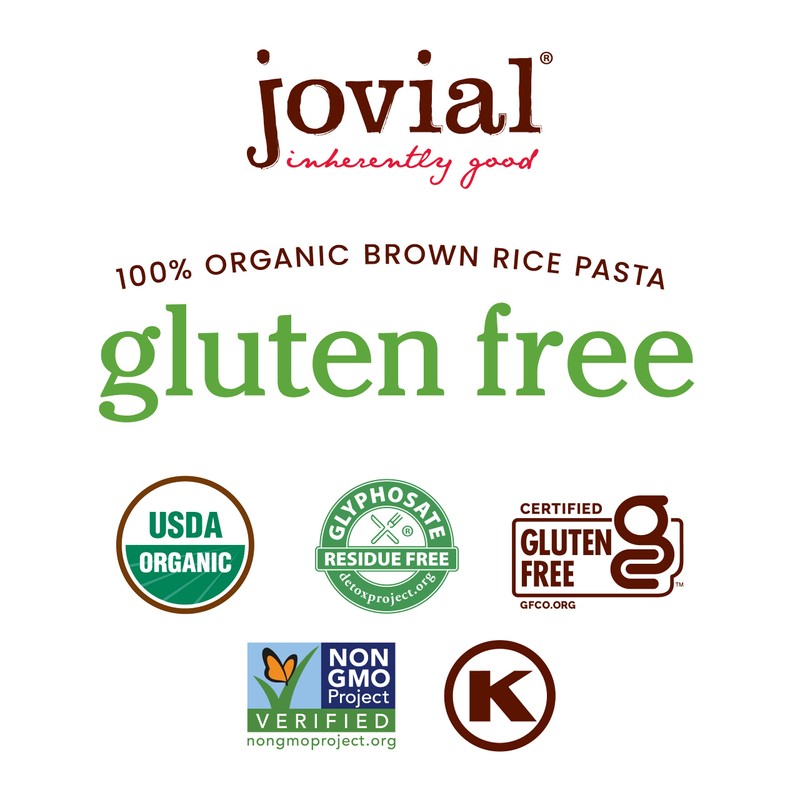 Jovial 100% Organic Whole Wheat Einkorn Pasta, Spaghetti, 4 Count