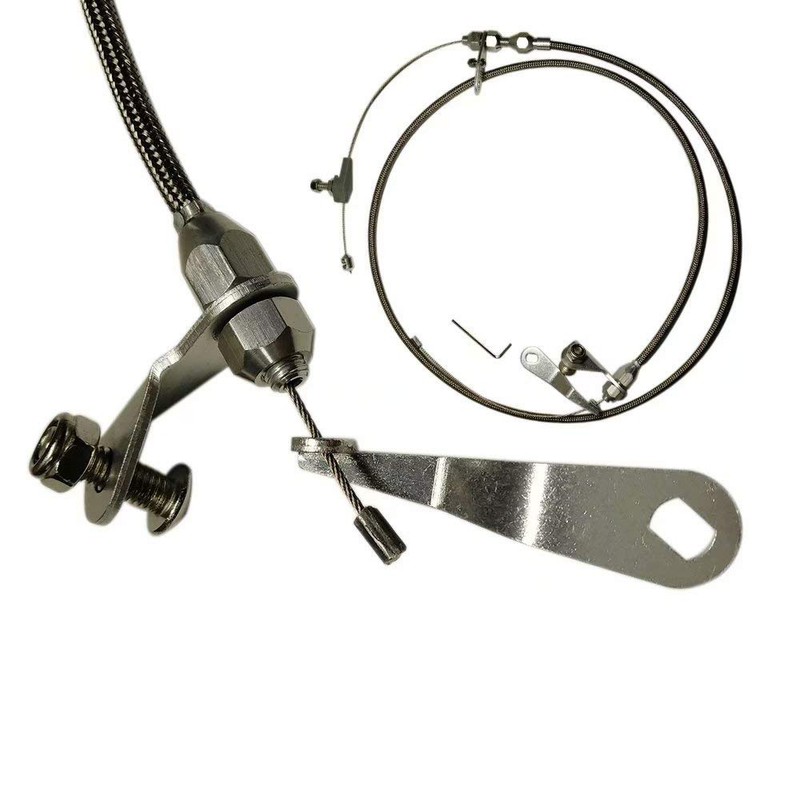 for All Ford C6 C-6 Transmission Kick Down Cable Kit,