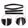 Window Visors Sun Rain Guards - Window Deflectors for Car