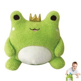 COSORO 25cm Green Frog Soft Plush Toy,9.8" Cute Birthday Squishy Frog Birthday Plush Pillow Toy,Stuffed Animal Frog Plushies Toys Gift for Kids Girls Boys Birthday Christmas Cuddly Toy