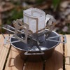TOKYO BELL OUTDOOR SUS COFFEE DRIPPER COFFEE DRIPPER Folding Stainless
