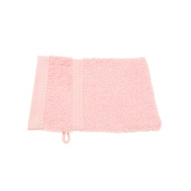 Julie Julsen® Organic Wash Mitt Set, 10 Wash Mitts Available in 32 Colours, Soft and Absorbent, Baby Pink, 15 x 21 cm