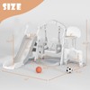 67i Toddler Swing and Slide Set 6 in 1 Baby