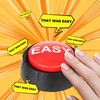 REFARICO Easy Button for Quiz Competition and Family, Funny Button