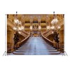 Loccor Fabric 7x5ft Luxurious Palace Backdrop for Photography Medieval Castle