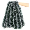LOKIPA 10M Chunky Christmas Tinsel Garland with for Christmas Tree