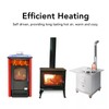 Stove Fan 6 Blades Fireplace Fan Heat Powered Fast Wind