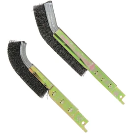 SK11 ZAK Reciprocating Wire Brush for Reciprocating Saws, Long and Short, Set of 2
