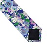 S&W SHLAX&WING Men's Cotton Necktie, Skinny Necktie, Long Thin Print,