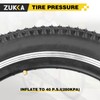 ZUKKA Bike Tire 20/24/26/27.5/29 x 2.125 Mountain Bike Tire Foldable