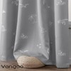 Vangao Kids Blackout Curtains for Bedroom Dinosaur 52W x 84L