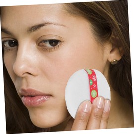 WOONEKY 6pcs Soft Cosmetic Powder Reusable Makeup Sponges for Liquid Dry Foundation for Creams Concealers and Loose Powders Safe Easy to Use Ribbon