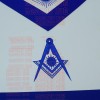Senior Deacon Apron With Chain Collar & Gloves - Blue