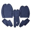 IFFEI Family Matching Pajamas Sets 2 Piece Lounge Set Long