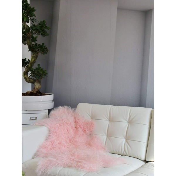 Hollert Lambskin Tibet Sheepskin Monglolic Sheepskin Curly Very Soft Real