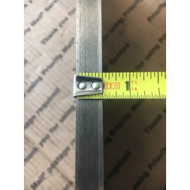 Unbranded 1/2 X 6 Flat Steel Bar 1018 Machining Cold Rolled 0.500 Smooth Finish 12" L