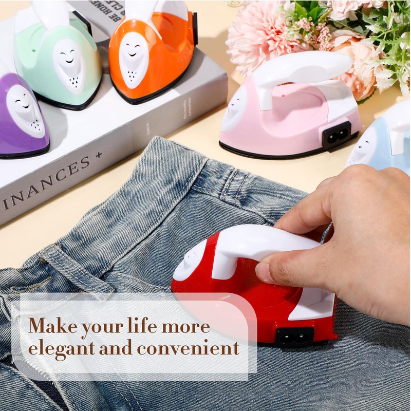 Zhehao 8 Pcs Mini Craft Iron Small Heat Press 3.39
