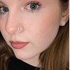 Tanreeqee 18G Double Nose Ring for Single Piercing Stainless Steel