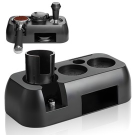 Bncxdc Tamper Station, 51/54/58 mm Tamping Station, Coffee Tamper Base Made of ABS, Universal Coffee Cloth Powder Base, The Professional Barista Accessory for Espresso Preparation