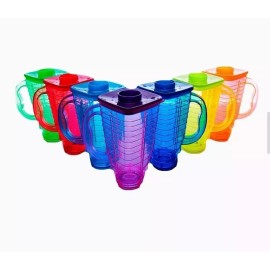 RIVERSOFY 25  Vasos Licuachelas Para Micheladas Neón Mayoreo