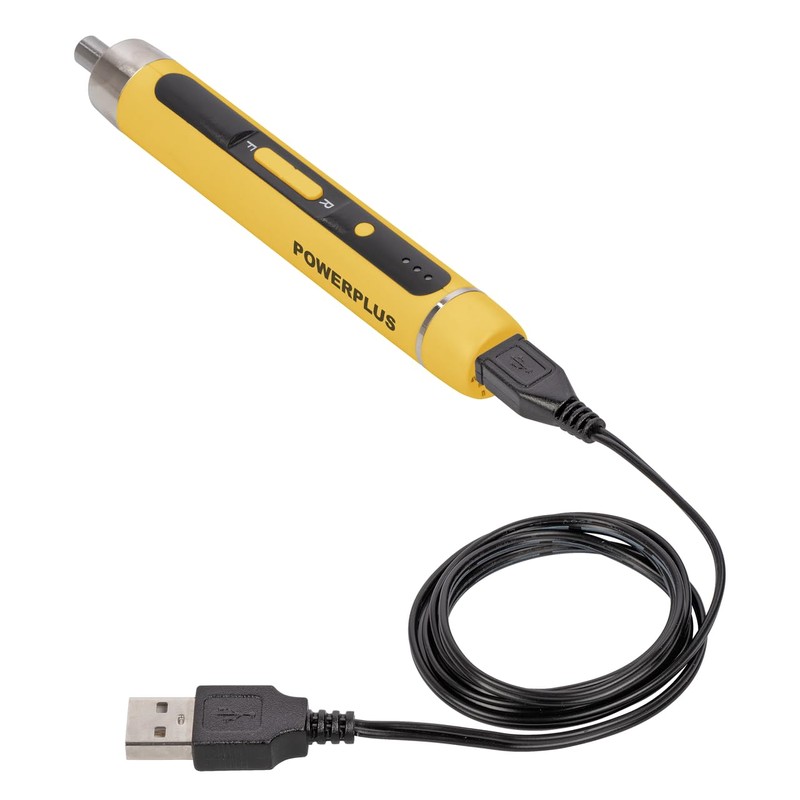 Powerplus Akkuschrauber POWX00416 - Leichter, kompakter 4V Akku Schraubendreher mit