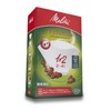 Melitta Paper Filter, 100 pieces, White, PA1x2G