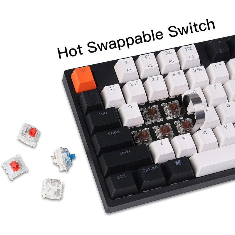 Keychron C2 104 Keys Full Size Wired Mechanical Keyboard for