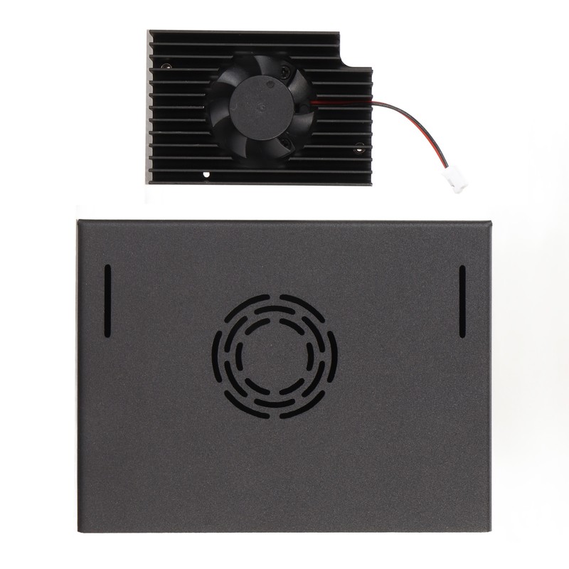 Metal Case with Cooling Fan IP30 Protection Better Heat Dissipation