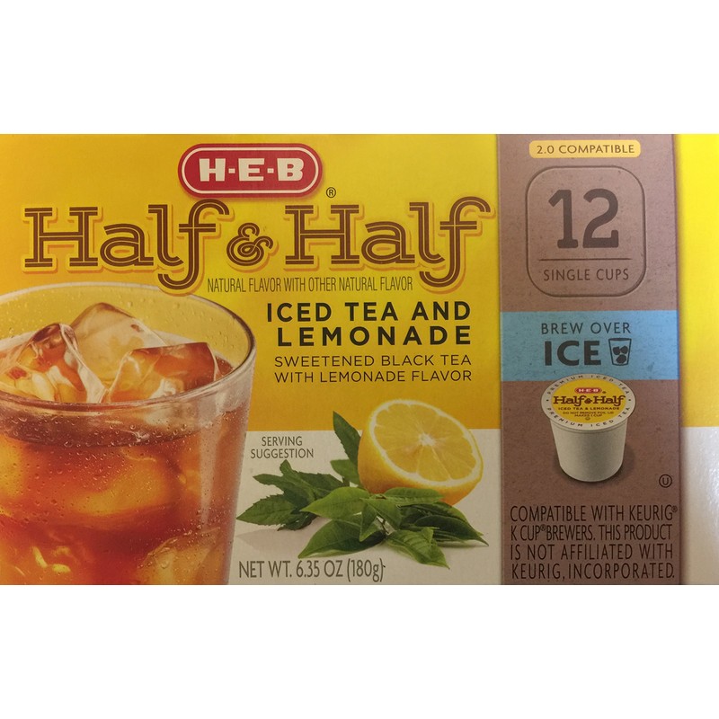 H.E.B. Half & Half Ice Tea and Lemonade single cups