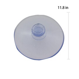 ZHYOHEN 30PCS Glass Table Rubber Suction Cups 30mm No Hook Rubber Suction Cups Hooks Plastic Suction Cups Furniture Suction Cushions Anti-Collision Suction Cups Transparent Suction Cups