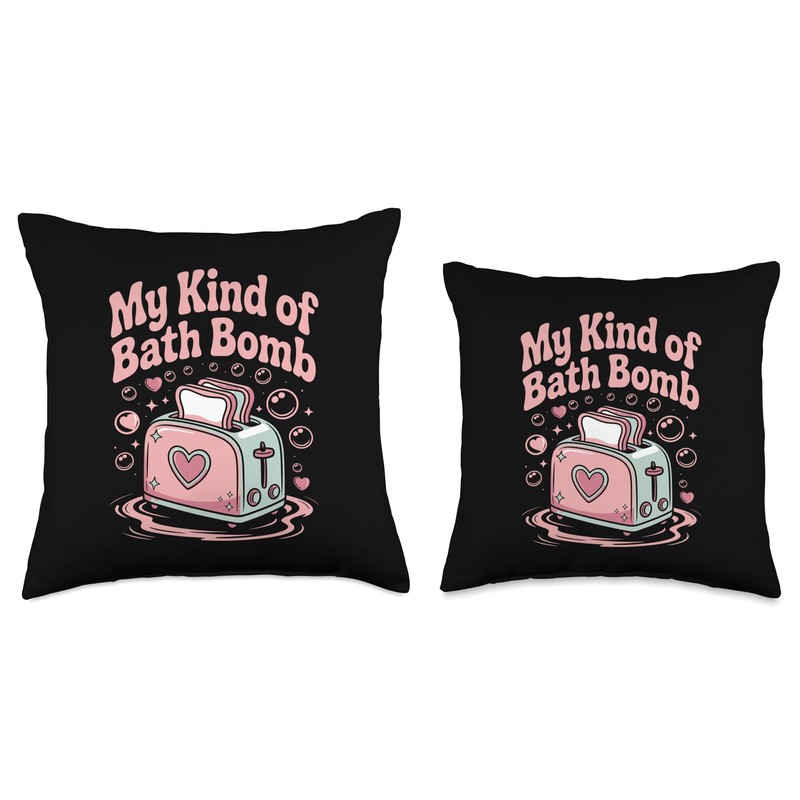 My Kind of Bath Bomb Toaster Nu Goth Dark Humor