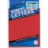 Duro Decal Permanent Adhesive Vinyl Letters & Numbers: 2" Gothic Red