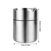 Outdoor Ashtray with Lid, Stainless Steel Ashtray for Car, Garden,