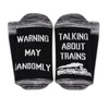 Warning May Randomly Talking About Trains Locomotive Train Rail Transport