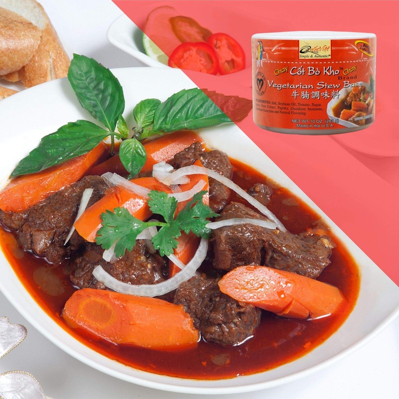Quoc Viet Foods Vegetarian Stew Base, 10 oz jar (1