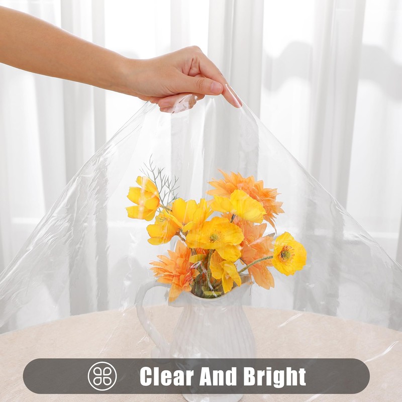 Smiry Smiry Rectangle Table Cloth 60x84 Inch, Waterproof Wipeable Vinyl