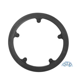 X AUTOHAUX 44 Teeth 8.3 cm 5 Holes Bicycle Crankset Crankset Cover Protector Sprocket Protective Cover Black