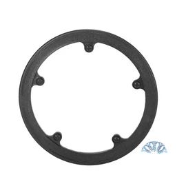 X AUTOHAUX 44 Teeth 8.3 cm 5 Holes Bicycle Crankset Crankset Cover Protector Sprocket Protective Cover Black