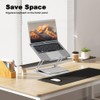 HaoCria Adjustable Laptop Stand for Desk-Portable Laptop Riser Holder -