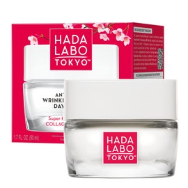 Hada Labo Tokyo Red Face Cream Women's 50 ml - Day Cream Anti-Ageing from 40 - Moisturising Cream Face with Retinol, Collagen - Intensive Face Care - Anti-Wrinkle Cream Women